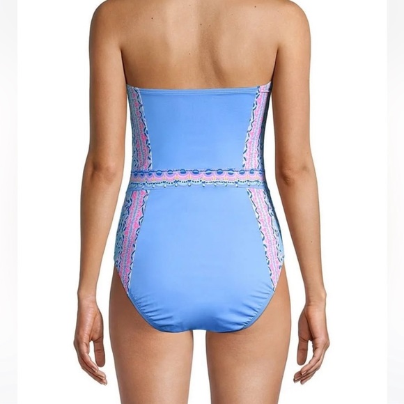 Lilly Pulitzer Anthea One-Piece Swimsuit Multi Seaside Shindig size 12 NWT - Picture 5 of 12